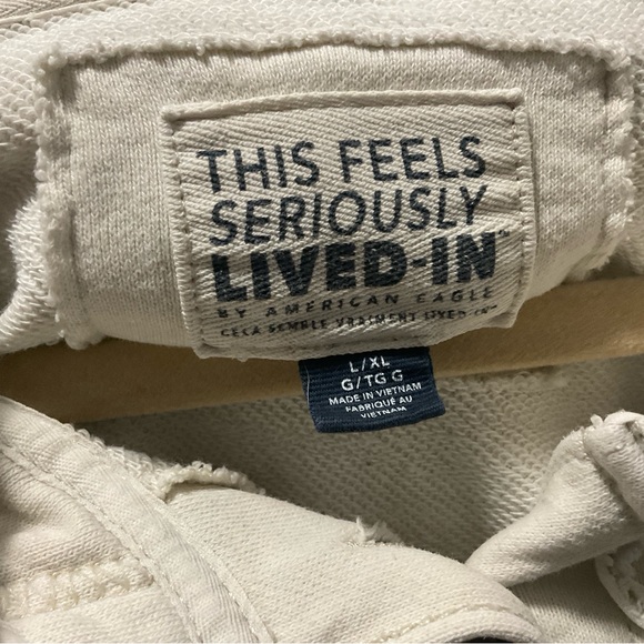 This is an American Eagle Big Hug Hooded Waffle Shacket  L/XL - Picture 3 of 11